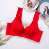 Sexy Seamless Solid Color Full Cup Breathable Ice Silk Ladies Bra