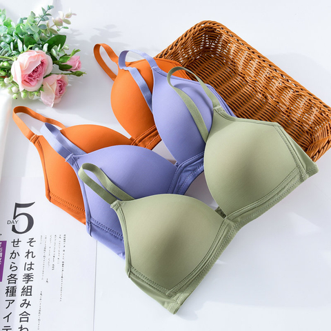 Fashion Soft Sexy Underwear Easy Wear Bra For Sweet Girls