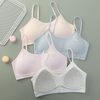 Teenage Girl Seamless Bralette Underwear Fixed Cup High School Student Bra