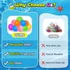 12Pcs Reusable Water Balloons, Pool Beach Water Toys for Boys and Girls, Outdoor Summer Toys for Kids Ages 3-12