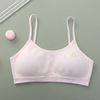 Teenage Girl Seamless Bralette Underwear Fixed Cup High School Student Bra