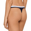 Soft Cotton Stretch Recycled Fabric Women Sexy Thong Panties Briefs