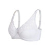 Plus Size Bra Sexy Women Lace Mesh Unlined Underwire Bra