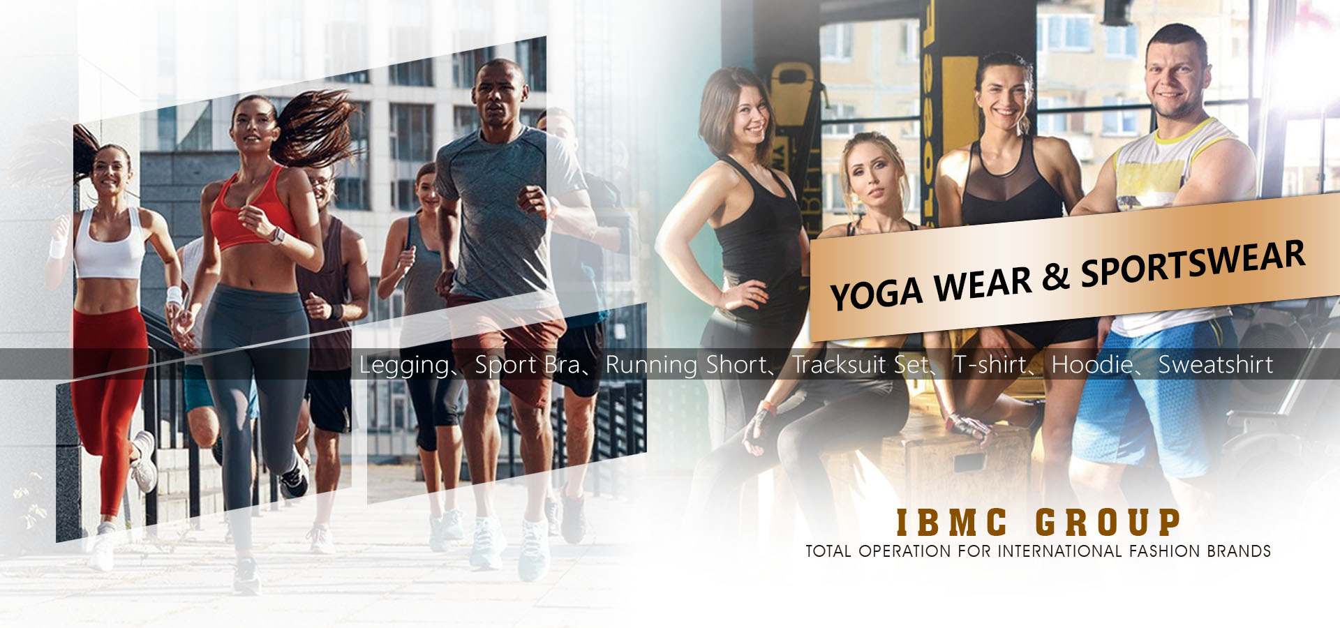 yoga wear and sportswear for men and women