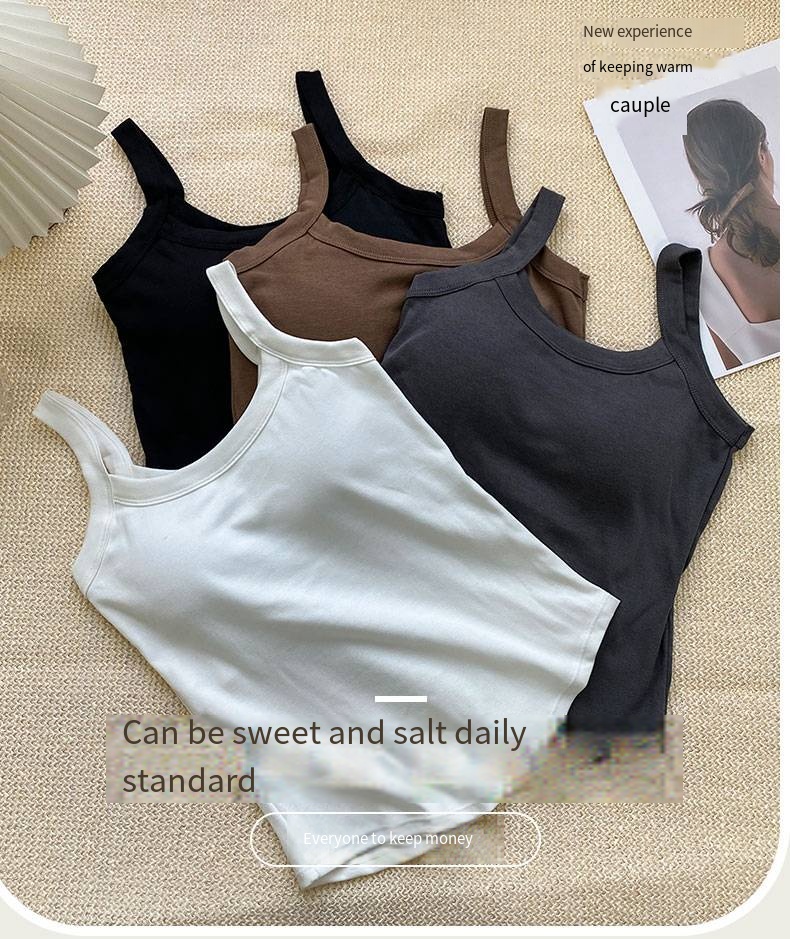 Women Thread Brassiere Pad Solid Wireless Sports Tube Top Wrapped Chest Girl Lady Vest 