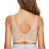 Women Padded Underwire Underwear Hide Side Plus Size Ladies Lace Bra