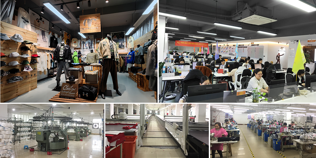 Yoga wear sportswear factory and show room